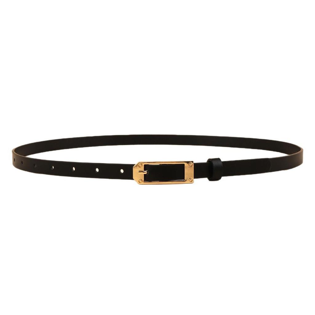 Ladies Fine Belt Alloy Pin Buckle Dress Sweater Decorative Sun Buckle Belt