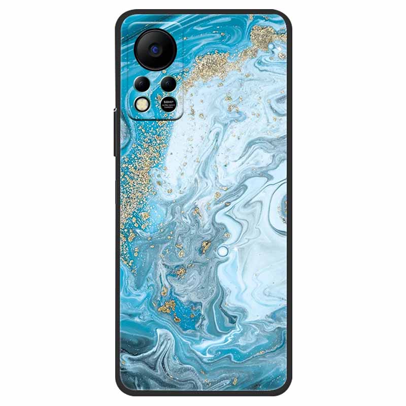 Für Infinix HOT 11S NFC Hülle X6812B Mode Weiches TPU Silikon Handyhülle Für Infinix HOT11S NFC Rückseite HOT 11 S 6.78 Funda