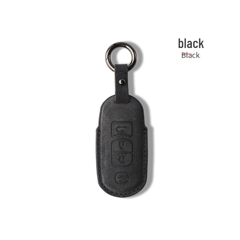 Premium Suede Buckle Key Case for Mazda CX-4, CX-5, Axela, Atenza, and Old Mazda 6