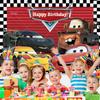 Disney Pixar Cars Lightning Mcqueen photo background for birthday party, studio photo background for kids, babies and baby welcome parties, AS41