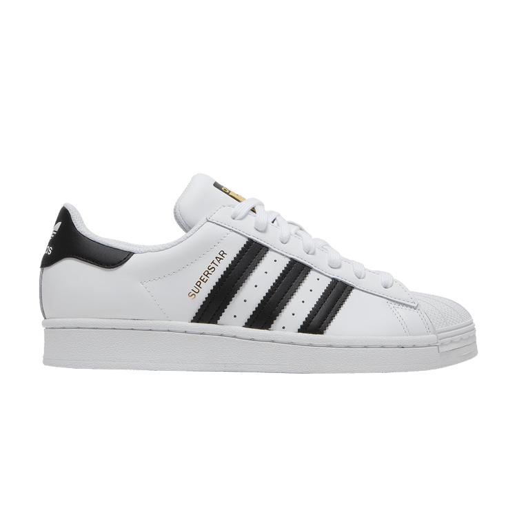 adidas Superstar J White Black 40