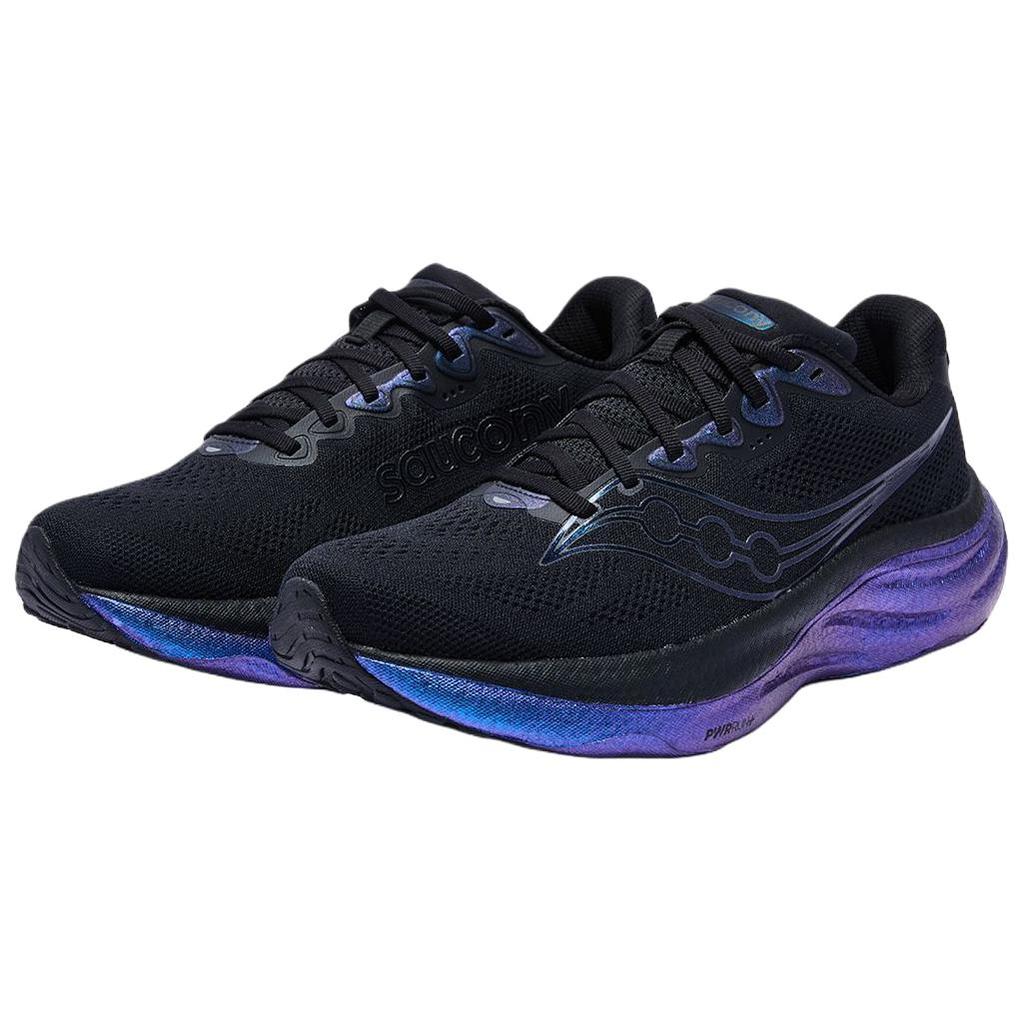 SAUCONY Ride 19 Versátil Cómodo Moderno Entrenamiento Trayectos Urbanos Zapatillas para Correr Hombre zapatilla Negra S21055-94