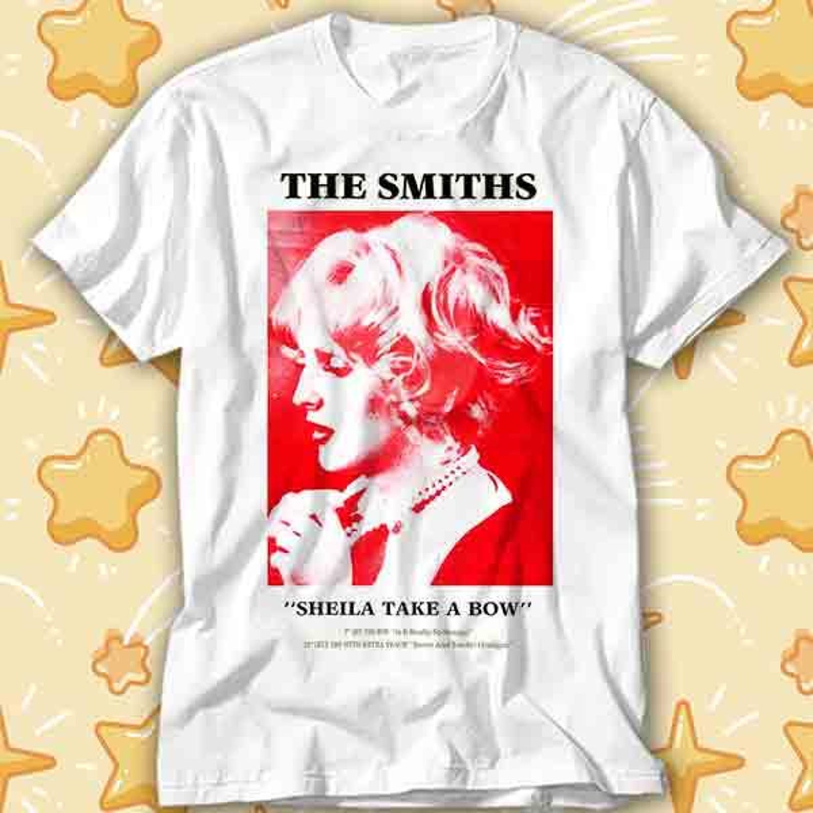 The Smiths Sheila Take A Bow Band Vinyl T-Shirt 496 XL