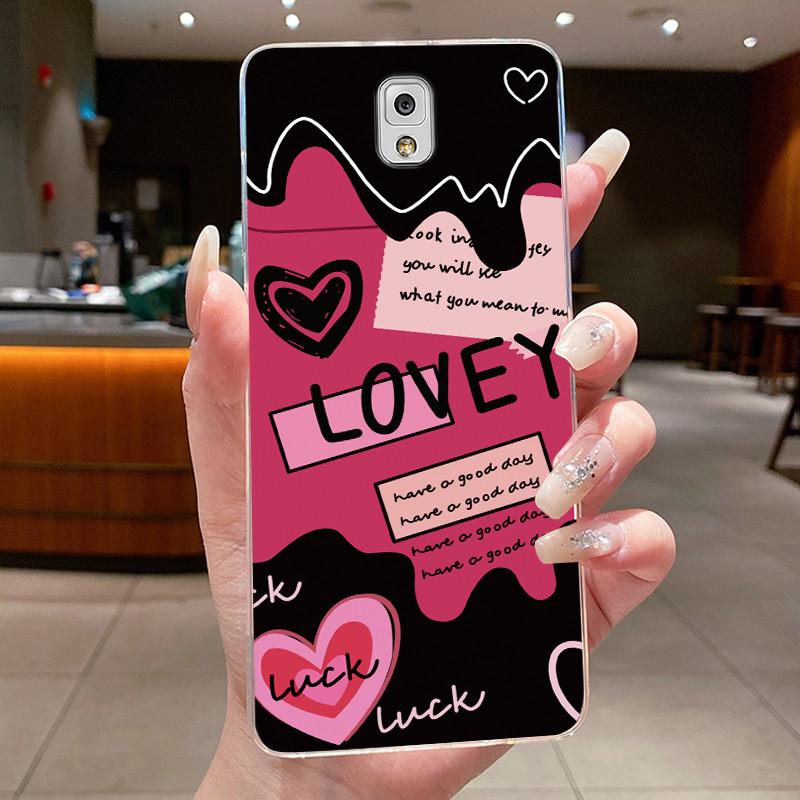 

For Samsung Galaxy Note 3 N9000 Shockproof TPU Clear Cover Popular Pattern Cute Rabbit Lamp, Puppy Kitten Protective Funda Samsung Galaxy Note3