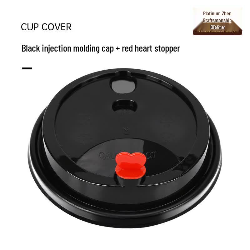 Disposable 90mm Plastic Milk Tea Cup Lids
