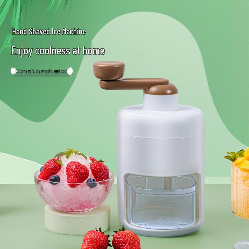 DIY Home Ice Shaver & Slush Maker for Fluffy Ice and Milkshakes