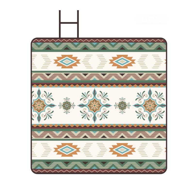 Camping Mat Waterproof Foldable Floor Mat Waterproof Blanket Easy-Clean Outdoor Camping Mat For Festival Travel Picnic