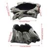 Artificial Driftwood Planter Sculpture Resin Succulents Flower Pots Imitation Wood Pile Porous Bonsais Tree Plant Pots