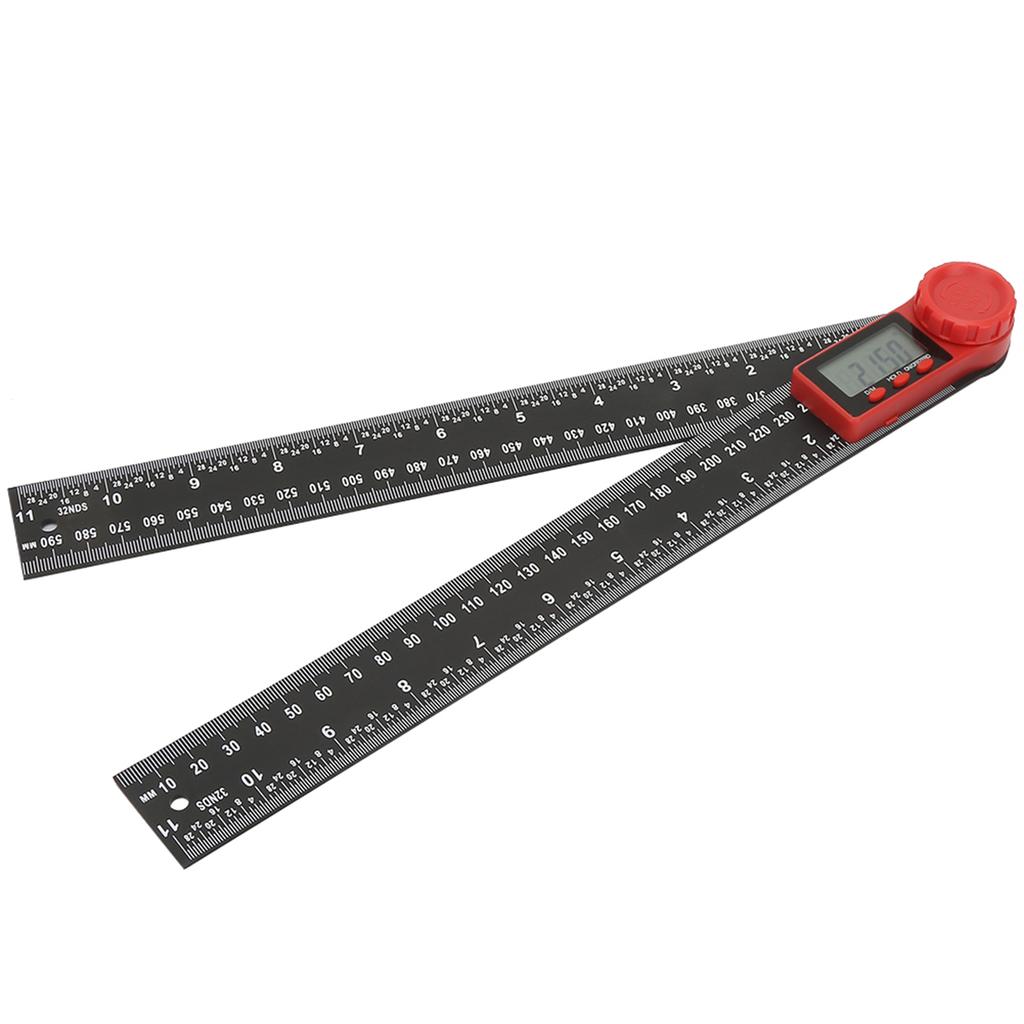 360 Degrees Plastic Digital Instrument Angle Inclinometer(200mm)