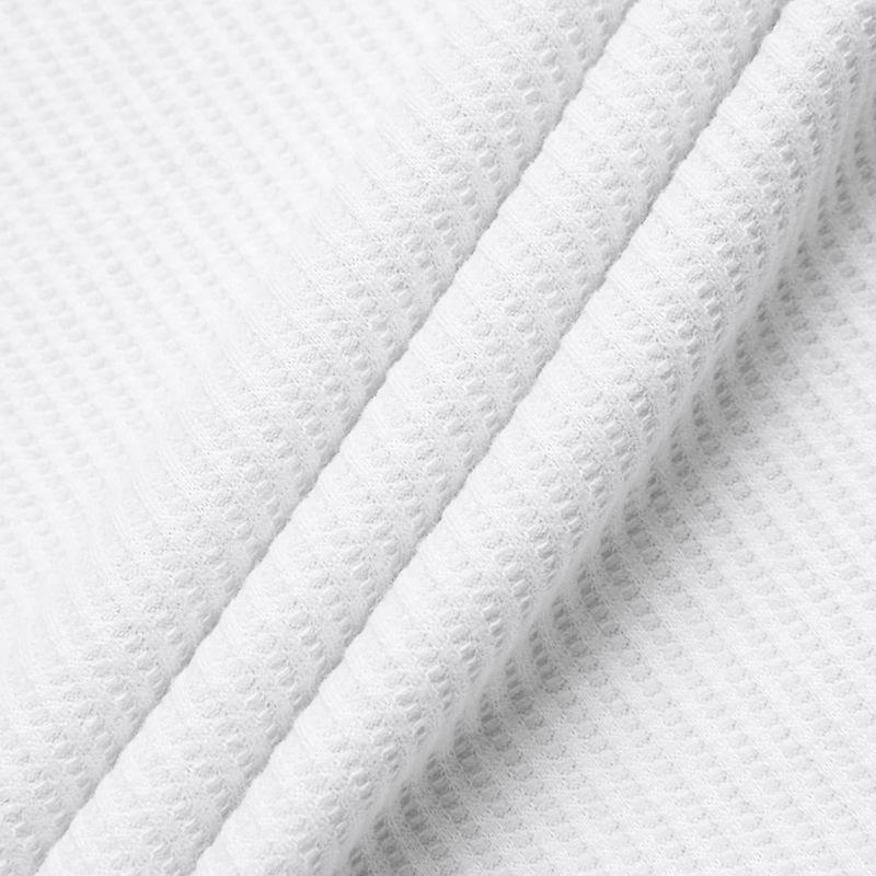 Autumn and Winter Fashion Men's T-shirt Waffle Collar Button Slimming Long Sleeve Polo Shirt Men T Shirts