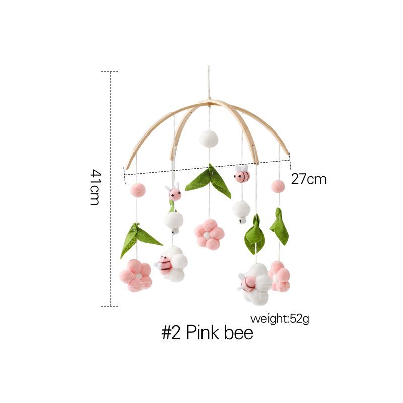 Rotating Crib Mobile: Newborn Baby Sleep Aid & Educational Rattle Toy