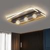 New Indoor Led Ceiling Light Modern Home Ceiling Lamp 110v 220v For Living Room Bedroom Dining Room Black&Gold Led Light