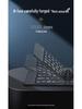 Tragbare Bluetooth-Tastatur mit Doppelfaltung für mobile Geräte und Laptops