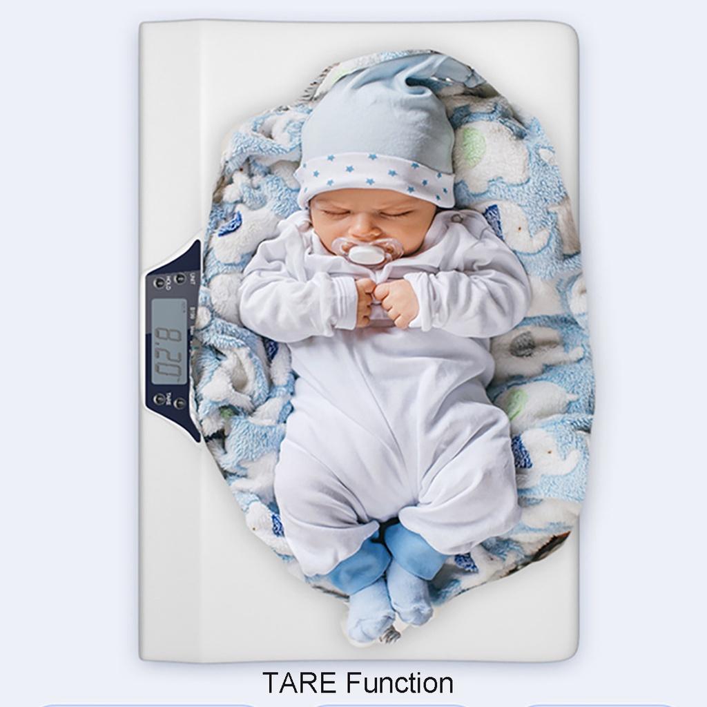 20kg Max Newborn Dog Cat Scales Multifunctional Smart Electronic Baby Weight Scale LED Display Household Measure Tool 21.65*13.19*1.78""