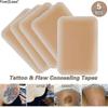 Lot de 5 Rouleaux de Bande Respirante pour Masquer les Imperfections de Tatouage, Autocollant Bande pour Masquer les Cicatrices et Imperfections, Cache-Tatouage et Protection de la Peau Coverlight Teint de Peau