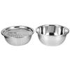 3Pcs Three-in-one Grater Bowl Multifunctional Washing Basin Practical Slicing Disc  Kitchen