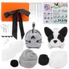 Animali Gatto Cane Set Fai da Te Feltro ad Ago con Tappetino in Schiuma per Progetto Artigianale Kit Forniture per Feltro ad Ago Principianti con Strumenti