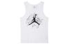 Jordan T-Shirts Men's White Crew Neck Moderate FZ1942-100