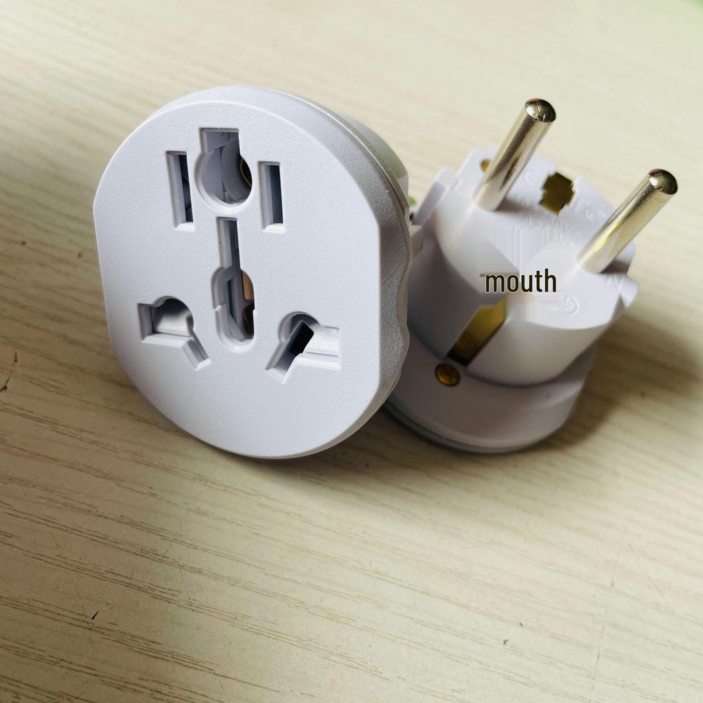 Reiner Kupfer 16A Hochstrom-Umwandlungsstecker: AU/US/UK zu EU/FR/DE/KR Steckdosenadapter