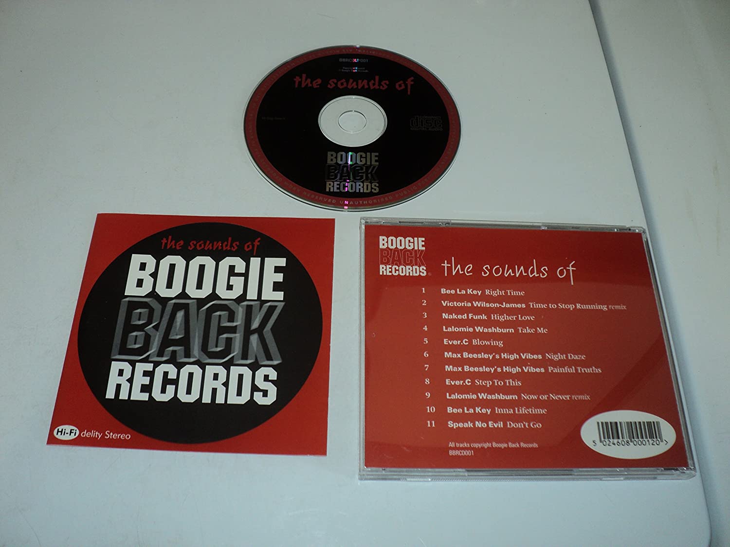 

CD VARIOUS - Sound Of Boogie Back Records Non Japan Music Others Used