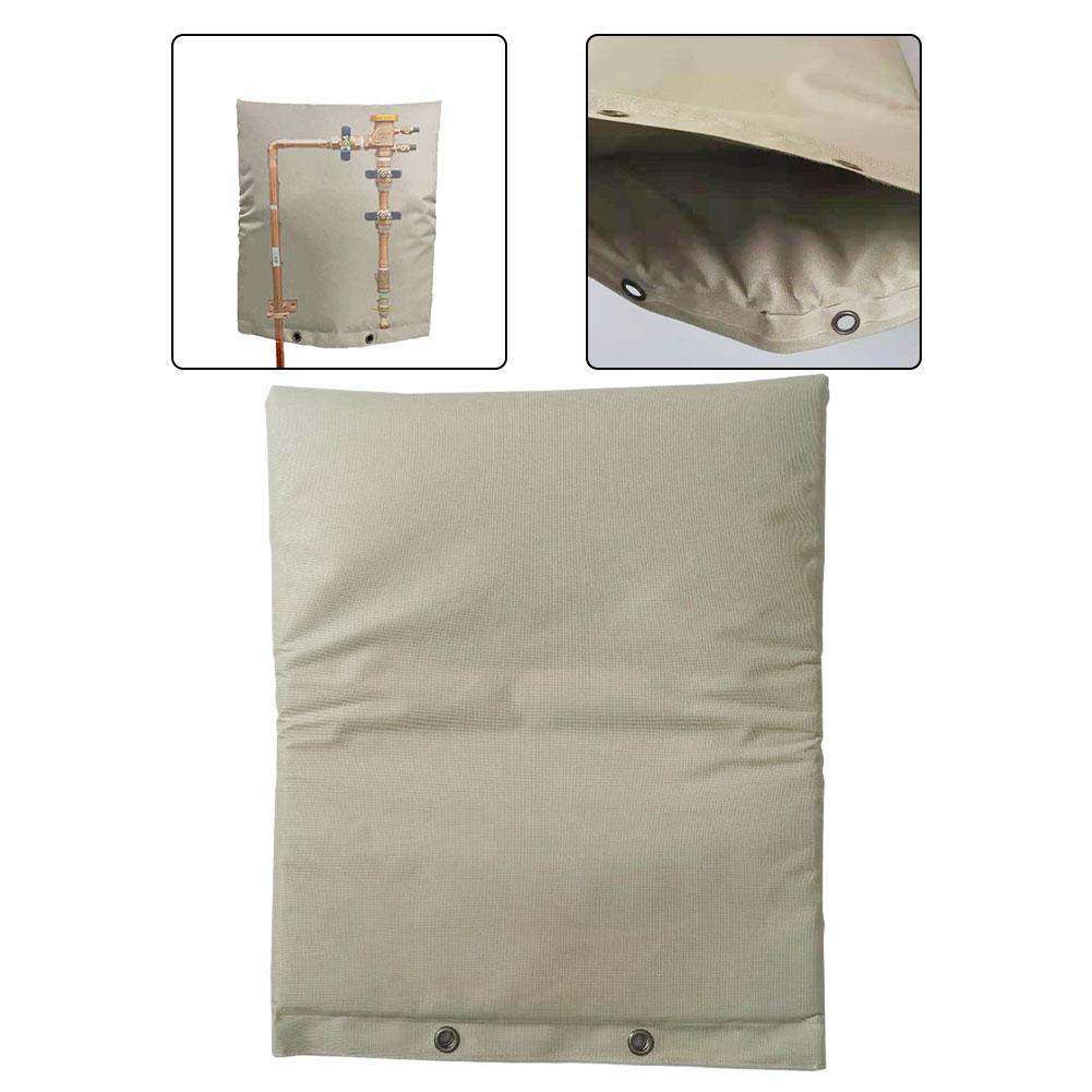 Backflow Preventer Insulation Cover with Waterproof 600D Oxford Fabric for Irrigation Pump Protection In Cold Weather