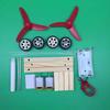 DIY Wind-Powered Mini Racing Car - Educational Science Experiment Kit