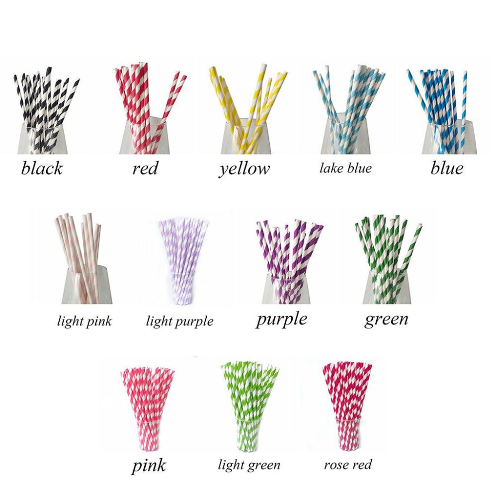 for Wedding,Party Disposable Straws Party Supplies Paper Drinking Straws Drinking Accessories