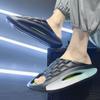 Fashion Summer Men and Women New 2024 Slippers Solid Color Fashion Casual Beach Couple Shoes Designer Lightweight Bathroom Shoes