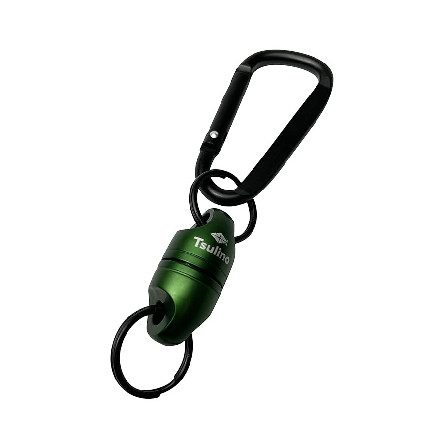 Magnetic Releaser with Carabiner, Olive