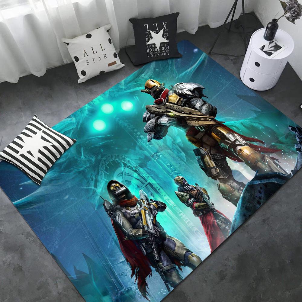 Gaming Destiny 2 Room Mats Cheaper Anti-slip Modern Living Room Balcony Printed Welcome Rug