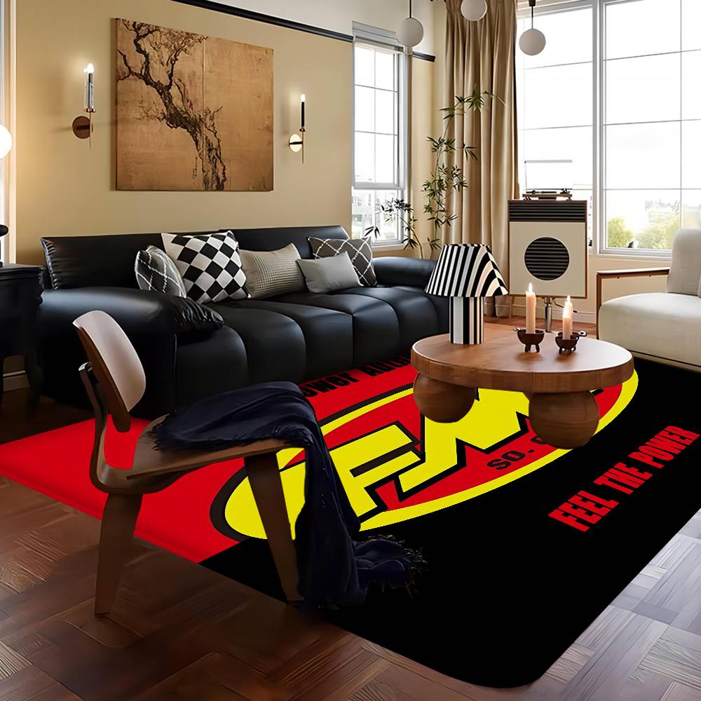 FMF Racing Logo Bathroom Mat Anti-slip Absorb Water Long Strip Cushion Bedroon Mat Welcome Doormat