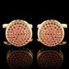 High-end Luxury Zircon Cufflinks Men's Fashion Business Banquet Shirts Buttons French Rhinestone Cuff Links Wedding Accessories
