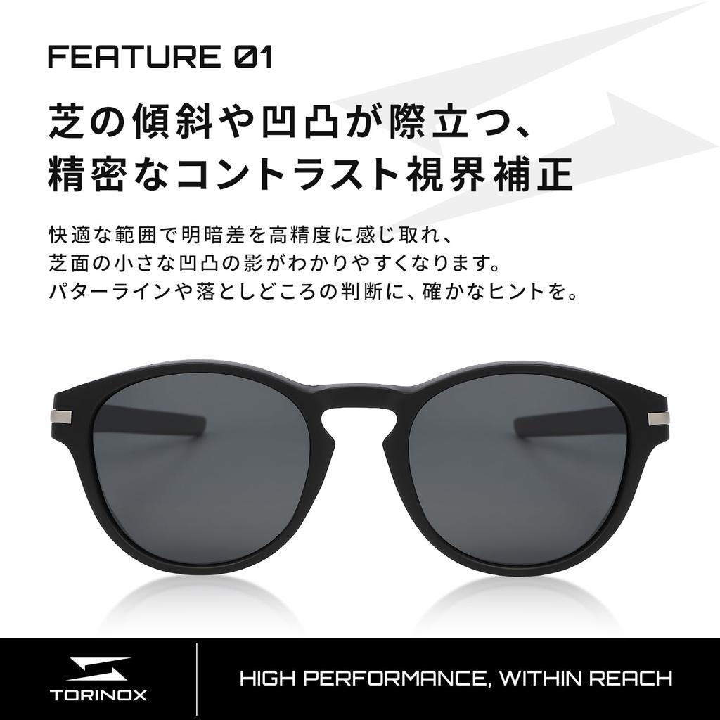 TORINOX Golf Sunglasses TYRON (PERFORMANCE MODEL) BLACK/BLACK