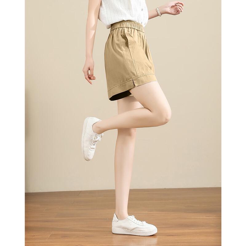 TERRE BLEUE Women's Breathable Casual Shorts