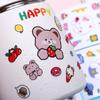 1/10Pcs Colorful PVC Stickers Waterproof Phone Water Bottle Decor  For Children Boys Girls