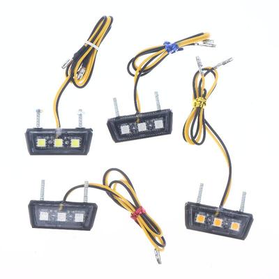 Luces exteriores – Luces de matricula