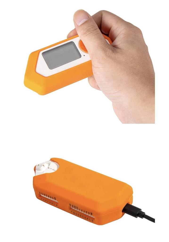 Silicone Full Coverage Case for Little Dolphin Flipper Zero with Printed Logo