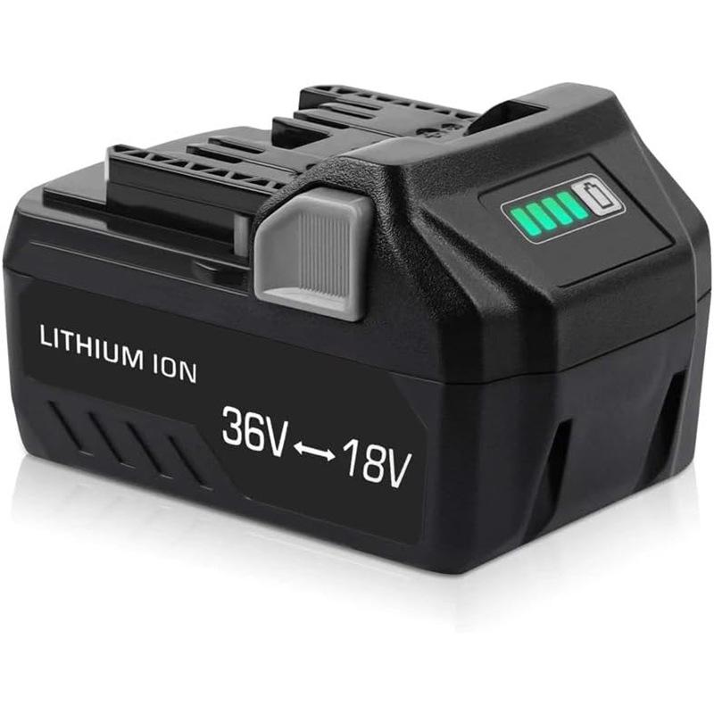 Совместимая сменная батарея для Hitachi Metabo HPT 18V~36V 4.0Ah BSL36A18 и BSL1830. 3000mAh 36V, 6000mAh 18V