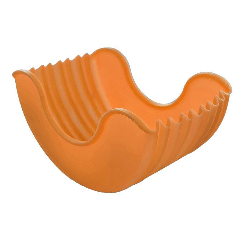 Retractable Hamburger Holders Hamburger Fixed Box Sandwich Burger Clip Rack Washable Silicone French Fry Hamburger Sauce