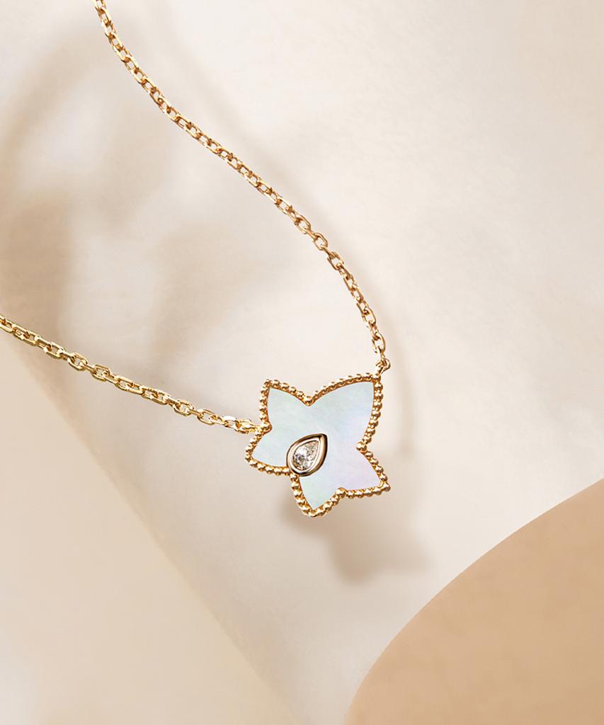 Lola Rose Ivy Mother-Of-Pearl Beads White Women'S Necklace