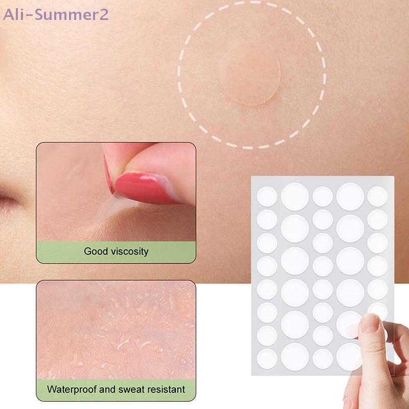 {Summer2} {Summer2} 36/180Pcs Invisible Hydrocolloid Acne Patches Round Transparent Pimple Sticker for Face Skincare Makeup Tool