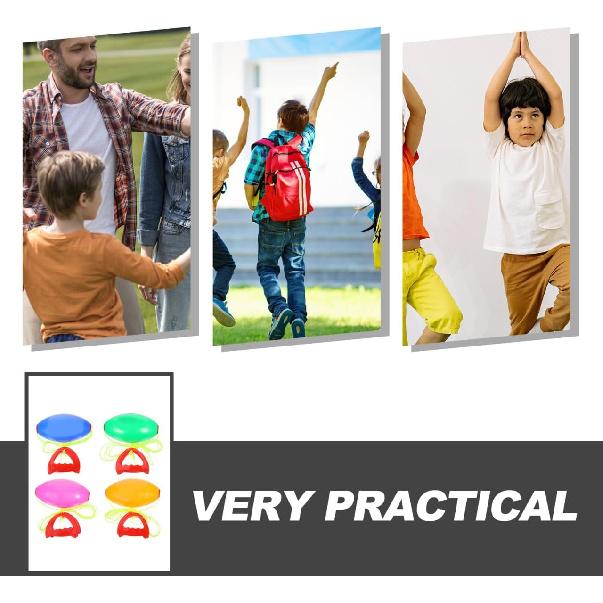 Bilateral Hand Sliding Ball - 4PCS Shuttle Pulling Toys Bilateral Coordination Fitness Pull Game