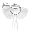 Spring And Autumn Embroidery Lace Large Collar Decorative Shirt Clothing Fake Collar Lace Hollow Lace Small Shawl Petal Collar