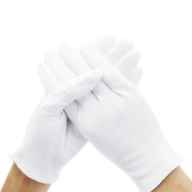 Pure Cotton Formal White Gloves