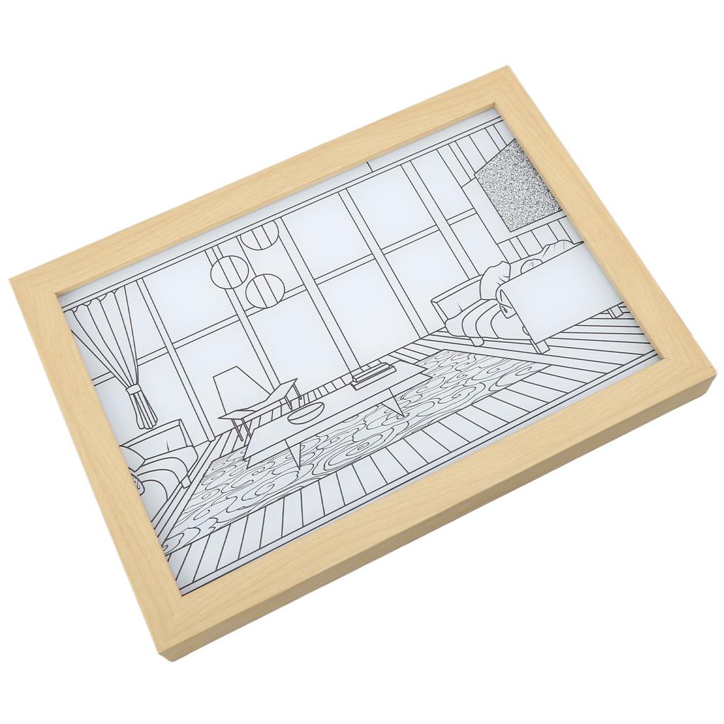 LED Decorative Light Painting USB Powered Japan Anime   Seaside Modern Simulate Sunshine Drawing Night Light for Bedroom Living Room  