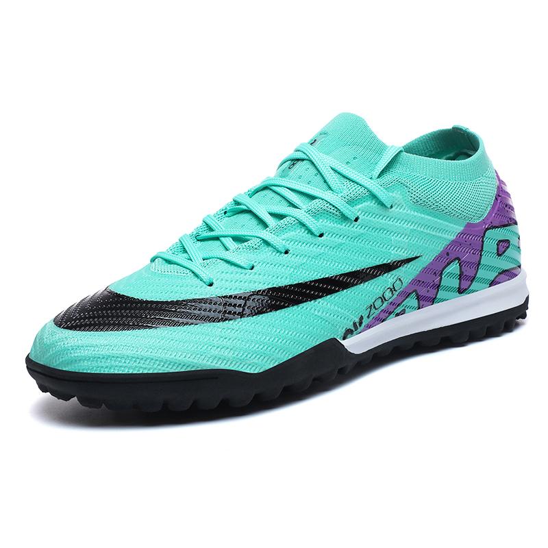 

Новые мужские футбольные бутсы для улицы, мужские футбольные бутсы для командных видов спорта, профессиональные бутсы, подошва AG/TF, унисекс, размеры 33-46 35