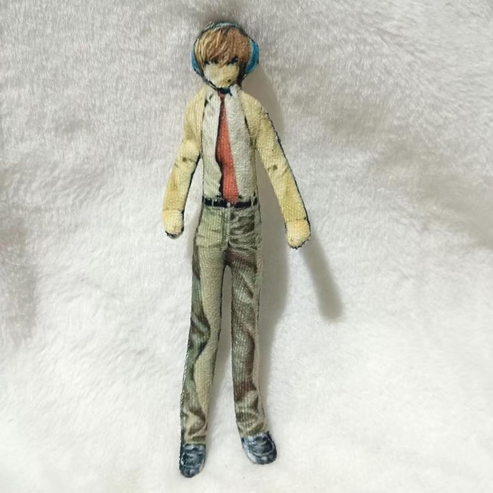 Anime Light Yagami L Plush Light Yagami Plushies Dolls Slender Twistable Shape Stuffed Toys room Decoration Festivals Gifts 28cm