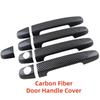Car ABS Carbon Accessories Plated Door Handle Bowl Cover Trim Paste Style For Scion xB Wagon 2008 2010 2011 2012 2013 2015
