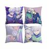 P-Paradox L-Live rap duo C-Cozmez  Square Double-Sided printed Pillow Case Bedroom Bedside Pillow Sofa Cushion Cover