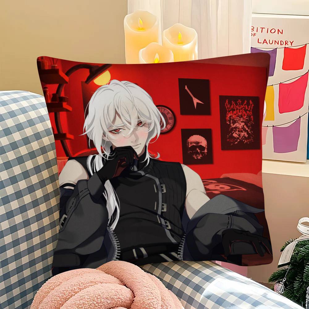pc A Date With DDeath Casper Pillow Case Fashion Square Pillowcase Bedroom Sofa Room Ins Decoration Leisure